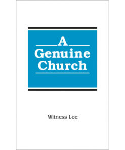 Booklet Genuine Church, A