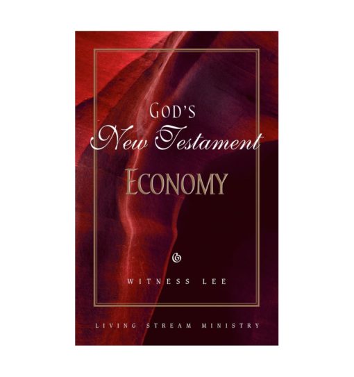 God's New Testament Economy