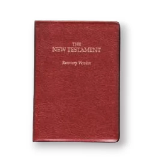 Holy Bible Recovery Version (With footnotes, Burgundy, Bonded leather, 10" x 7 1/8")