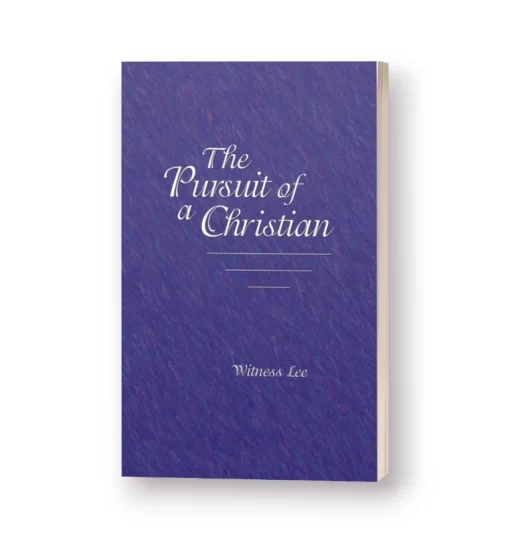 Pursuit of a Christian